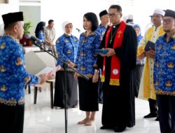 Pelantikan Ulang, Wali Kota Palu Lantik 165 Pejabat Setelah Pembatalan Sebelumnya