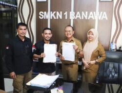 Bawaslu Donggala dan SMK Negeri 1 Banawa Teken MoU Terkait Pengawasan Pilkada