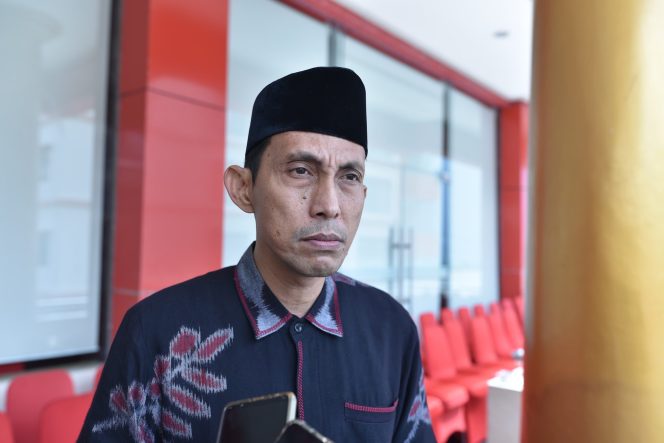 
					Ketua KPU Kota Palu, Idrus. Photo: netiz.id (akib)