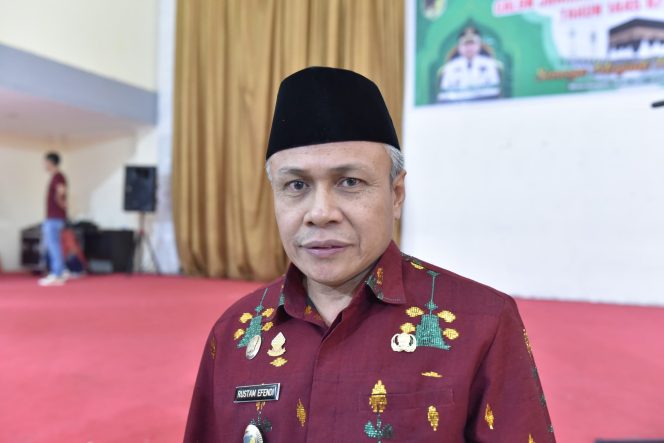 
					Sekretaris Daerah Kabupaten Donggala (Sekdakab), Rustam Effendi, Photo: netiz.id (akib)