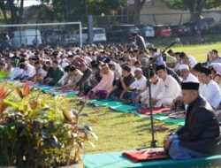 Pemerintah Kota Palu Gelar Salat Iduladha di Lapangan Tatura