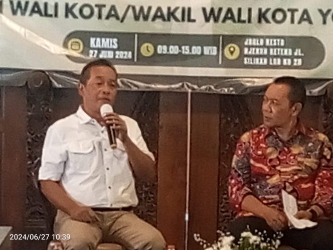 
					Sekretaris DPC Gerindra Kota Yogyakarta, Marwoto Hadi, SH. Photo: Wr