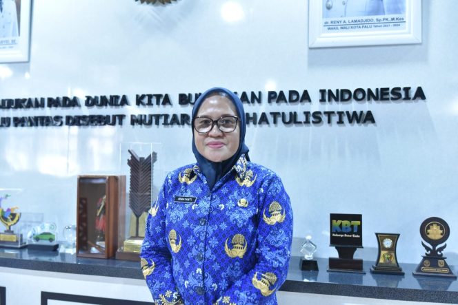 
					Sekretaris Daerah Kota Palu, Irmayanti Pettalolo. photo: netiz.id (akib)