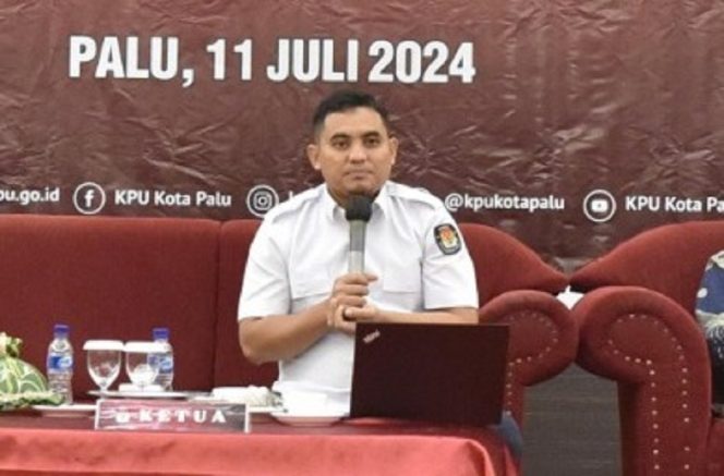 
					Ketua Divisi Perencanaan dan Data KPU Kota Palu, Muhammad Musbah, photo: netiz.id (akib)