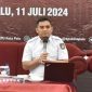 Ketua Divisi Perencanaan dan Data KPU Kota Palu, Muhammad Musbah,