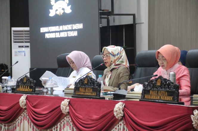
					Dewan Perwakilan Rakyat Daerah (DPRD) Provinsi Sulawesi Tengah (Sulteng) menggelar Rapat Paripurna pada Rabu (31/07/24),. Photo: Ramadhan