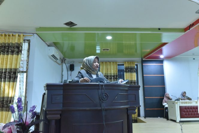 
					Juru bicara sekaligus anggota Fraksi NasDem DPRD Donggala, Farida. photo: netiz.id (akib)