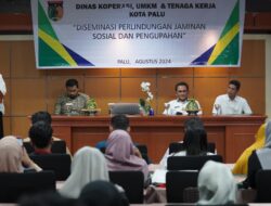 Diseminasi Perlindungan Sosial, Wakil Wali Kota Palu Tekankan Hak Dasar Pekerja