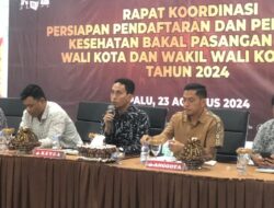 Kolaborasi KPU dan RS Anutapura dalam Pemeriksaan Kesehatan Calon Wali Kota Palu 2024