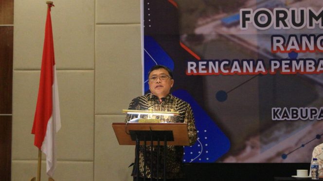 
					Saat Pj Bupati Donggala, Moh Rifani memberikan sambutan pada kegiatan RPJMD Kabupaten Donggala tahun 2025-2029. photo: ist