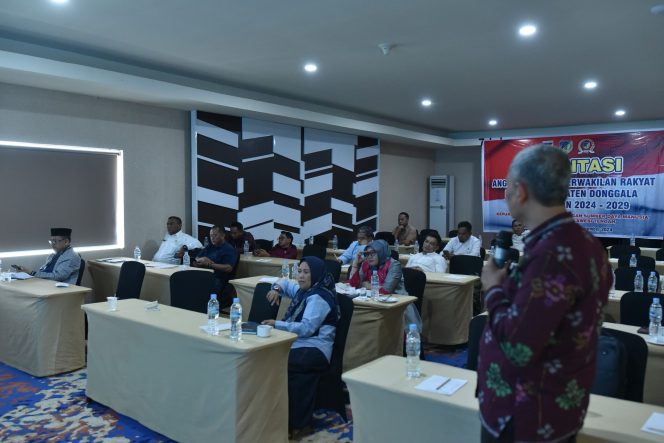 
					Saat Anleg DPRD Donggala menerima materi pada Jum'at (06/09/24). Photo: netiz.id