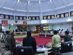 DPRD Donggala Gelar Rapat Paripurna Internal Penetapan Agenda dan Struktur Baru