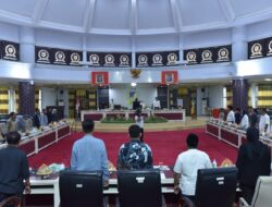 DPRD Donggala Gelar Rapat Paripurna Pembentukan Fraksi Periode 2024-2029