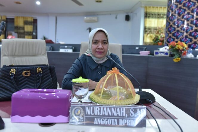 
					Ketua Fraksi Perindo DPRD Donggala, Nurjanah. photo: netiz.id (Akib).