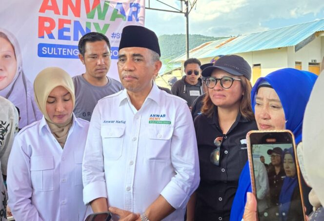 
					Calon Gubernur Sulawesi Tengah. Anwar Hafid. photo: ist
