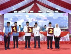 KPU Kota Palu Tetapkan Nomor Urut Paslon Wali Kota dan Wakil Wali Kota dalam Pilkada 2024