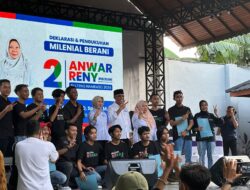 Milenial Antusias Dukung Anwar-Reny:  Perjuangan Tanpa Pragmatisme