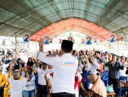 Ribuan Warga Lero Sambut Antusias Pasangan BERANI di Sindue Donggala