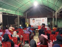 Kampanye Hadianto-Imelda di Jalan Jamur Palu Barat, Dapat Sambutan Antusias Warga