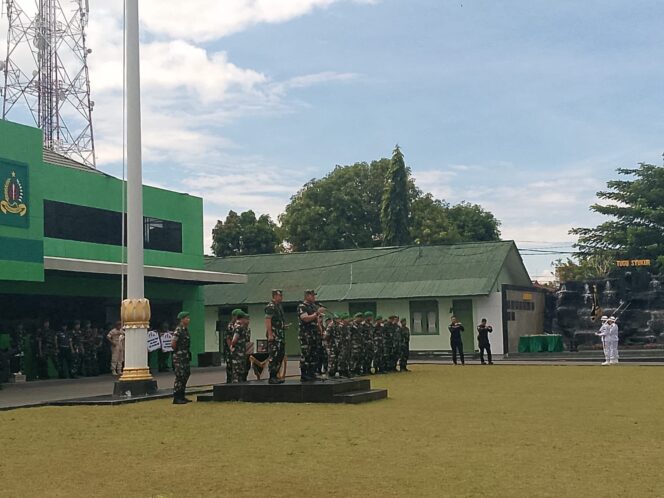 
					Pelepasan Dody Triwinarto di Korem 132 Tadulako jln Sudirman Kota Palu. //FOTO:GINDA