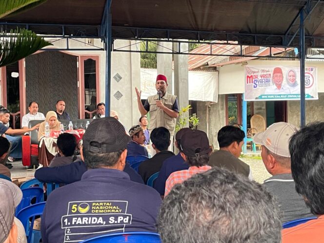 
					Calon Bupati Donggala, Moh Yasin. FOTO: GINDA