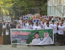 Relawan Berani Gaspoll dan Kader Alkhairaat Satukan Suara untuk Anwar Hafid