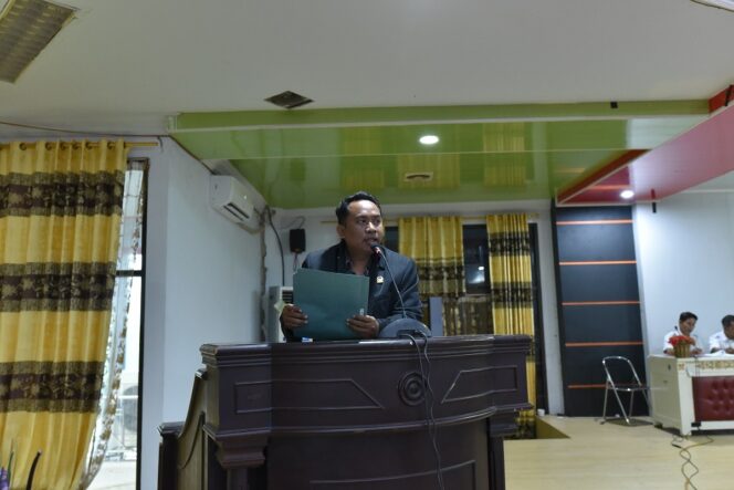 
					Wakil Ketua Komisi I DPRD Donggala, Jinurain Lamakatutu. FOTO: netiz.id (Akib).