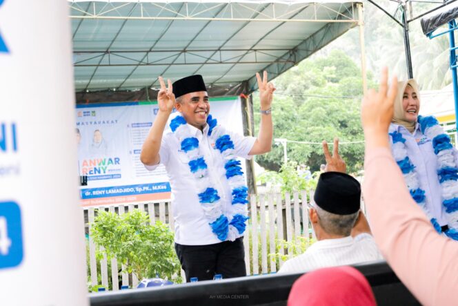
					Calon Gubernur Sulawesi Tengah nomor urut 2, Anwar Hafid, FOTO: TIM
