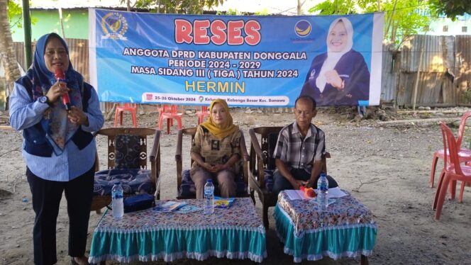 
					Anggota DPRD Donggala, Hermin, FOTO: TIM