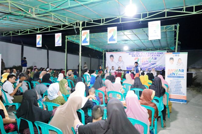 
					calon Gubernur dan Wakil Gubernur Sulawesi Tengah 2024, Anwar Hafid dan dr. Reny Lamadjido. FOTO :TIM