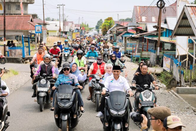 
					calon Gubernur dan Wakil Gubernur Sulawesi Tengah nomor urut 2, Anwar Hafid dan dr. Reny Lamadjido. FOTO: TIM