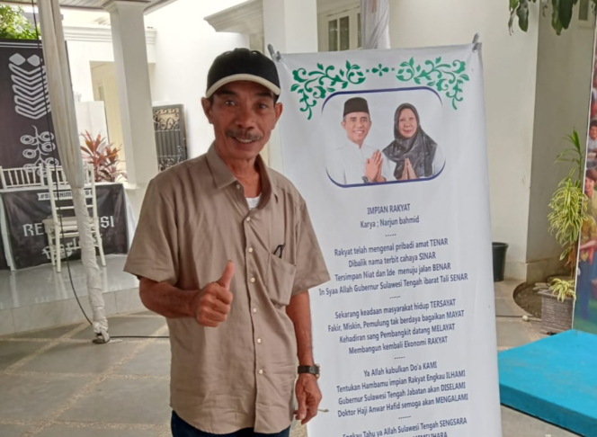 
					Ketua Koordinator Relawan Berani Tolitoli, Syafrudin Sauda, FOTO: TIM