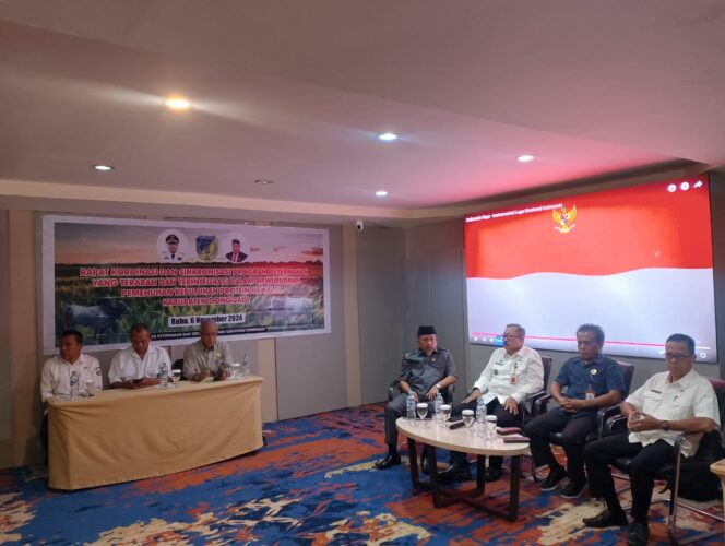 
					menggelar rapat koordinasi dengan menggandeng Fakultas Peternakan dan Perikanan Universitas Tadulako. Acara yang berlangsung pada Rabu (06/11/24) di Kota Palu. FOTO: ist