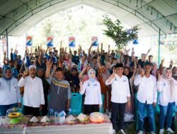 Temui Warga Mayajaya, Anwar Hafid Paparkan Visi Membangun Sulawesi Tengah Lebih Sejahtera