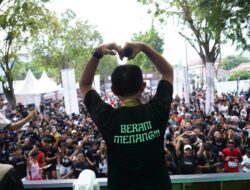 Ribuan Warga Kota Palu Semarakkan Fearless Fun Run Bersama Anwar-Reny