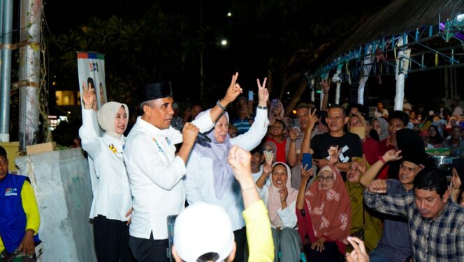
					pasangan calon gubernur dan wakil gubernur Sulawesi Tengah, Anwar Hafid dan dr. Reny Lamadjido. FOTO: TIM