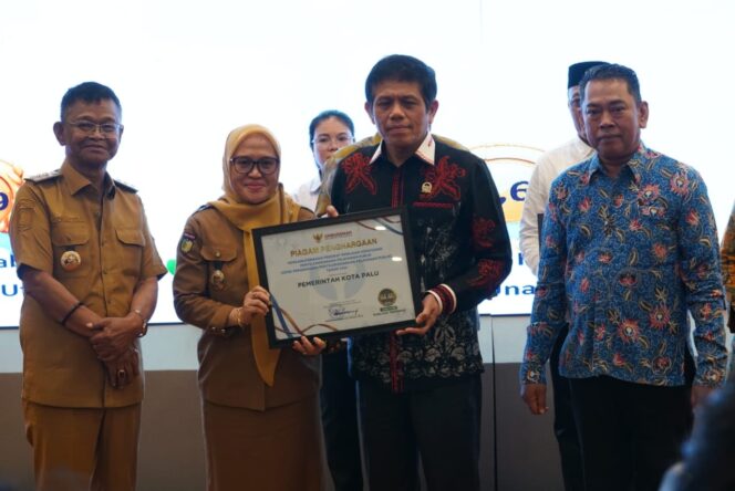 
					Sekretaris Daerah Kota Palu, Irmayanti Pettalolo, yang hadir mewakili Wali Kota Palu. FOTO: iwan