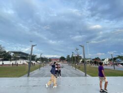 Taman Vatulemo Ditutup Sementara untuk Pemeliharaan, DLH Kota Palu Lakukan Pembersihan Rutin