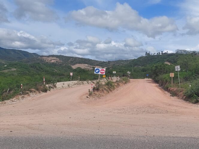 
					Aksen menuju tambang di Poboya Kota Palu. FOTO: istimewa