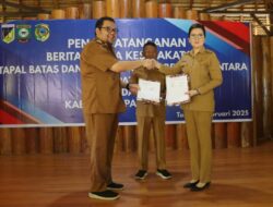 Bupati Poso dan Pj. Bupati Parigi Moutong Sepakati Tapal Batas