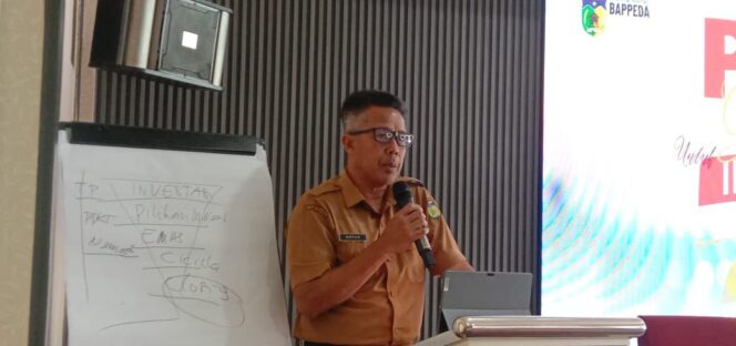 
					Kepala Bappeda Kota Palu, Drs. Arfan, M.Si.  //FOTO:Ginda
