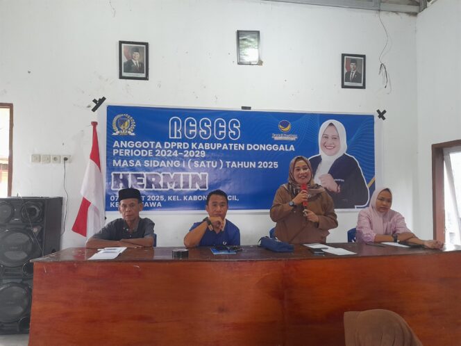 
					Anggota DPRD Donggala dari Fraksi NasDem, Hermin. FOTO: TIM