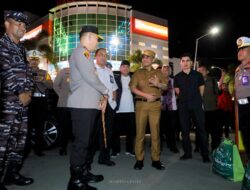 Malam Takbiran di Palu, Gubernur dan Kapolda Pantau Pos Pengamanan