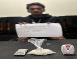 Pemuda di Balaesang Tanjung Donggala Ditangkap, Miliki 80 Gram Sabu