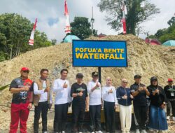 Wakil Ketua II DPRD Sulteng Hadiri Peresmian Destinasi Wisata Air Terjun Pofua’a Bente di Morowali