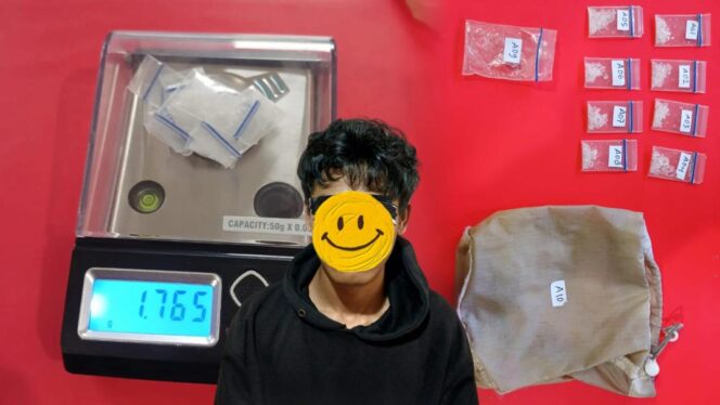 
					Barang Bukti Berupa Sabu di amankan Polresta Palu. FOTO: Humas Polresta Palu