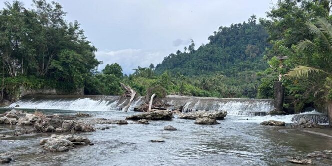
					kondisi Bendungan Siboang di Desa Siboang, Kecamatan Sojol. FOTO: istimewa