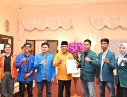 Gubernur Anwar Hafid Terima Audiensi Presiden Mahasiswa se-Sulteng, Bahas Isu Lingkungan dan Beasiswa