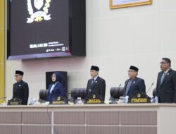 Syarifuddin Hafid Hadiri Paripurna Raperda Pertanggungjawaban APBD 2024, Dorong Transparansi dan Sinergitas