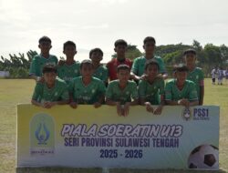 Pembukaan Liga Soeratin U-13: SJS Luwuk Pesta Gol, Aditama Bahari Tahan Buol United